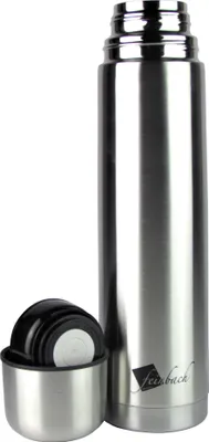 Produktbild von Isolierflasche / Thermoflasche / Thermoskanne - Edelstahl, doppelwandig - 1,0 Liter / 1000ml