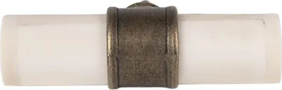 Immagine prodotto di Pomello per porta Clayre & Eef 6 cm Metallo beige