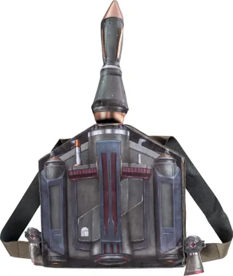 Produktbild von Star Wars: The Book Of Boba Fett - Raketenrucksack - Zubehörsatz - Polyester BN5642 (Einheitsgröße) (Grau/Messing)