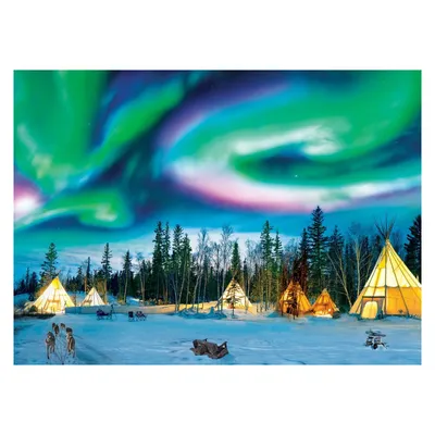 Produktbild von Nordlicht - Yellowknife 1000 Teile