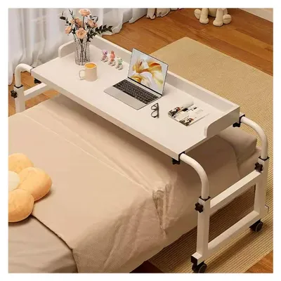 Produktbild von Höhenverstellbarer Nachttisch mit Rollen für Büro und Esszimmer