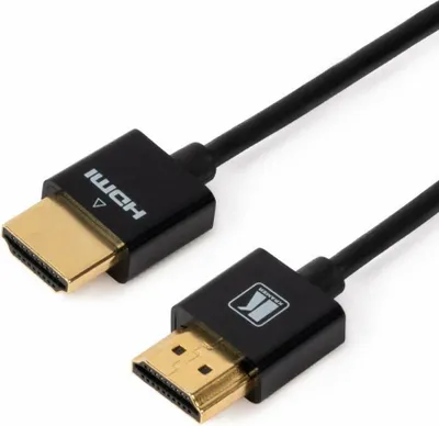 Produktbild von KRAMER HDMI-Kabel C-HM/HM/PICO/BK-10 ultra duennes und hochfelxibles HDMI Kabel mit Ethernet schwarz 3m (97-0132010)