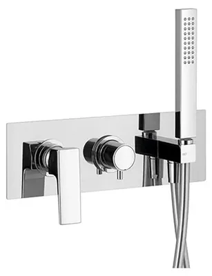 Produktbild von Sapho DIMY Duscharmatur Set, 2 Wege, Chrom