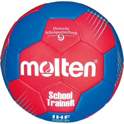 Immagine prodotto di Pallamano Molten H2F-ST "SchoolTraineR" Pallamano rosso blu Gr 2