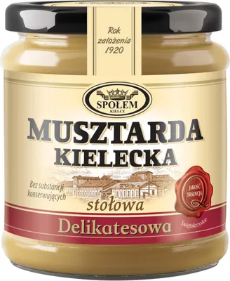 Zdjęcie produktu dla Musztarda Delika Kielecka 190 g