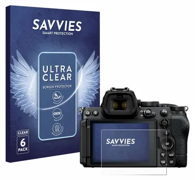 Produktbild von 6x Für Nikon Z5 II Schutzfolie Savvies Displayschutz Display Schutz Folie Klar Transparent