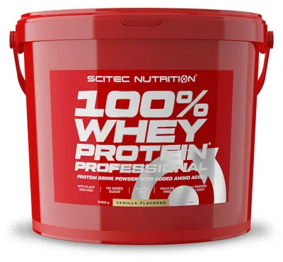 Produktbild von Scitec Nutrition Whey Protein Professional 5kg Eimer Vanille