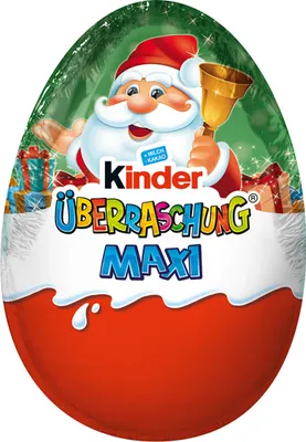 Produktbild von Überraschung Maxi Ei aus Vollmilchschokolade mit Figur 100g 4er Pack