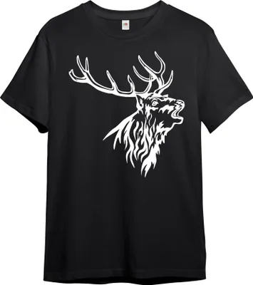 Produktbild von PAULGOS Herren T-Shirt "Hirschkopf"