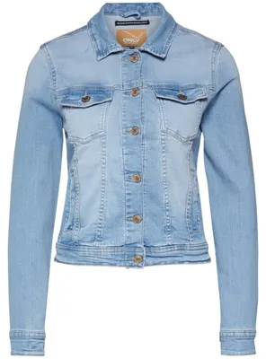 Produktbild von ONLY 15177241, Weiblich, Erwachsener, Regular fit, Baumwolle, Elasthan, Blau