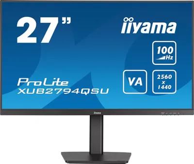Produktbild von Iiyama XUB2794QSU-B6 27IN ULTRA THIN - Flachbildschirm (TFT/LCD)
