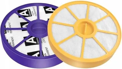 Image de Jeu de 2x Filtres pour DYSON DC08 DC15 DC19 DC20 DC21 / Entrée + Sortie / Filtre Hepa DC08