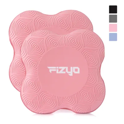 Produktbild von FIZYO Kniepolster für Yoga, Pilates, Übungen, Haus- und Gartenarbeit – 2er-Set, rutschfest, stoßdämpfend, Gelenkschutz, Rosa