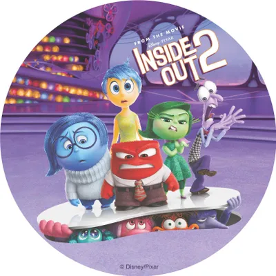 Produktbild von dekora - Inside Out 2 Oblate - Kinderkuchendekoration - Scheibe 20 cm