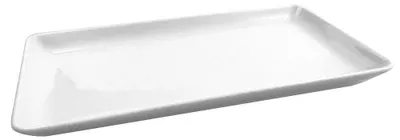 Produktbild von Weißer rechteckiger Teller, 27 cm