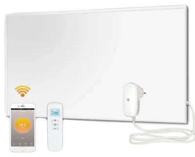Image de Panneau chauffant infrarouge, économe en énergie, fonctionnement silencieux, 520 W