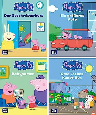 Produktbild von Nelson Mini-Bücher: Peppa Pig 37-40