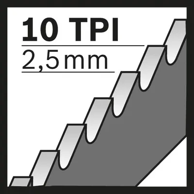Produktbild von Säbelsägeblatt S 922 HF, Flexible for Wood and Metal, 5er-Pack