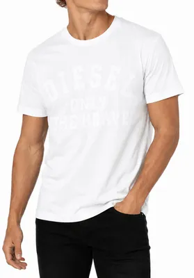 Produktbild von Diesel  T-JUST 260141 OFF Herren T-Shirt Kurzarm Weiß