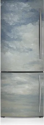 Produktbild von Magnete Küche Kühlschrank Kühlschrankmagnete 60x205 cm - Blaue Wolken