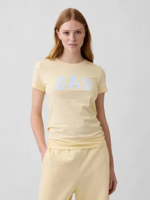 Produktbild von GAP T-Shirt aus 100 % Baumwolle mit Logo, klassischer Rundhals und Kurzarm, Größe XS