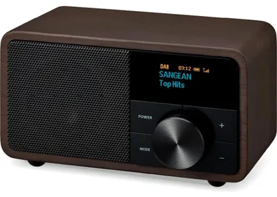 Immagine prodotto di SANGEAN Radio portatile 2W DAB+/FM/RDS BT AuxIn Alimentazione/batteria legno scuro