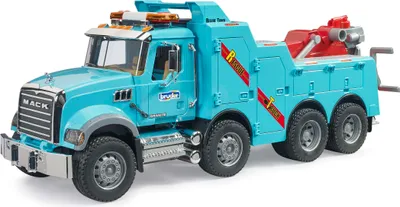Zdjęcie produktu dla Bruder Spielwaren GmbH & Co. KG MACK Granite Berge+Abschlepp., L+S