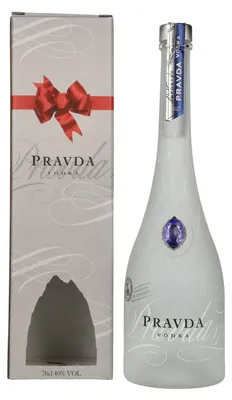 Image de Pravda Vodka 40% Vol. 0,7l en boîte cadeau