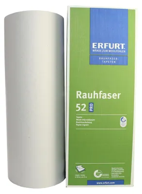 Produktbild von ERFURT Rauhfaser Tapete 52 Pro, klassische Struktur, 125 x 0,75 m, ausreichend für 93,75 m², 1 Großrolle