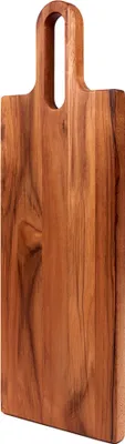 Produktbild von Teakhaus Servierbrett und Schneidebrett Set, robust, mit langem Griff, 51 cm breit