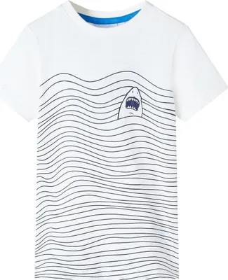 Produktbild von CLORIS Kinder-T-Shirt Ecru 128, 0,16 kg