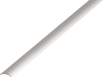 Immagine prodotto di Alberts 490096 Profilo di transizione, autoadesivo, alluminio, anodizzato argento, 900 x 30 mm