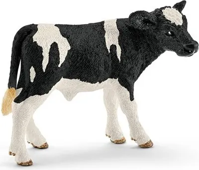 Produktbild von schleich FARM WORLD Kalb Schwarzbunt, 3 Jahr(e), Farm, Farm animals / farm toys, Mehrfarbig, Kunststoff, 1 Stück(e)