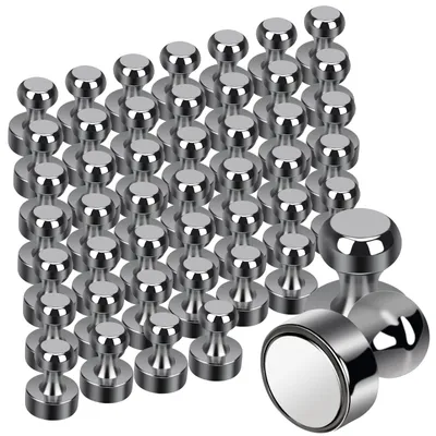 Image de Lot de 45 aimants pour tableau blanc, dimensions 12 x 16 mm