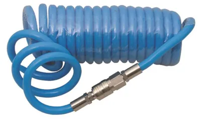 Produktbild von Druckluftschlauch 10 m Kompressorschlauch Spiralschlauch 7 bar Knickschutz