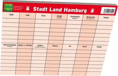 Produktbild von Hamburg "Stadt Land Hamburg"