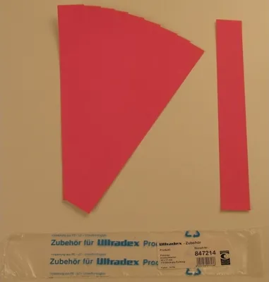 Produktbild von Einsteckkarten für 20mm Einsteckschiene 40x17mm VE=170 Stück magenta