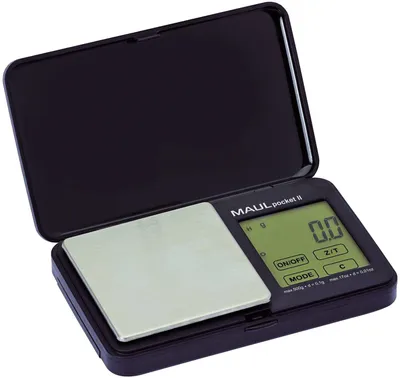 Zdjęcie produktu dla Maul 16115 90 Waga kieszonkowa MAULpocket II - czarna, 500g