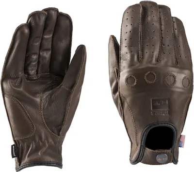 Produktbild von Blauer Routine Motorradhandschuhe, braun, L
