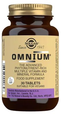 Image de Omnium (riche en phytonutriments) Solgar