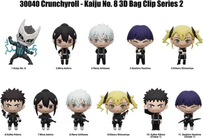 Produktbild von Kaiju No. 8 PVC-Taschenanhänger Series 2 Display (24)