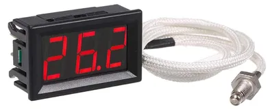 Industriethermometer 30–800 °C LED K-Typ M6 Tester
