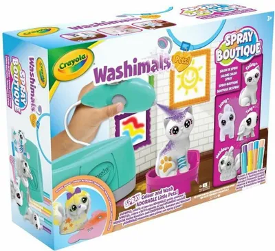 Produktbild von Crayola Washimals 74-7517, Zeichenset für Kinder, 3 Jahr(e), Mehrfarbig