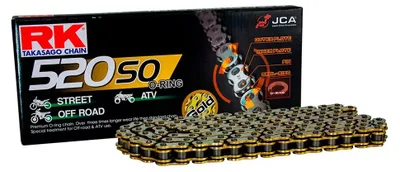 Immagine prodotto di Catena RK "GB520SO" 5/8 x 1/4, catena con O-ring, 116 maglie, C