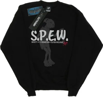 Produktbild von Harry Potter - "SPEW" Sweatshirt für Damen BI6666 (M) (Schwarz)