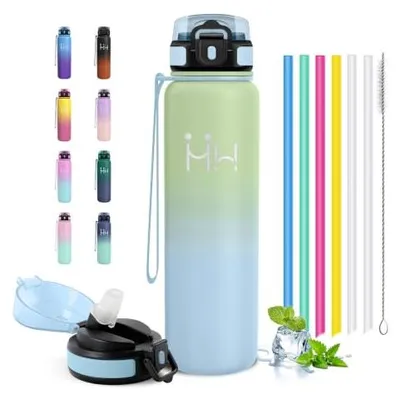 Produktbild von Thermosflasche 1L JAPORIA, BPA-frei, isoliert, auslaufsicher, Trinkflasche mit