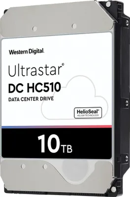Produktbild von Western Digital Ultrastar He10, 10 TB, 7200 RPM, 256 MB, 3.5", SAS