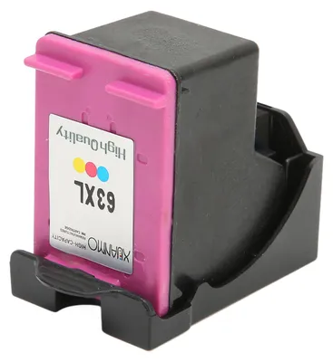 Obrázok produktu pre Tlačová kazeta pre HP 4520 4512 4516 pre Officejet 4650 3830 5255 3831 pre Deskjet 3634 3639 Náhradná atramentová kazeta H 63XLC farebná