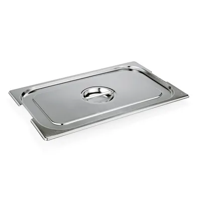 Produktbild von 6x GN Deckel 1/1 mit Löffelaussparung Edelstahl GN 73