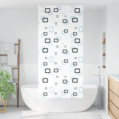 Image de vidaXL Store de douche avec cassette 110x240 cm Largeur du tissu 106 cm